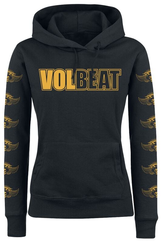 Volbeat Hoodie God Of Angels Trust S to XXL for Women black