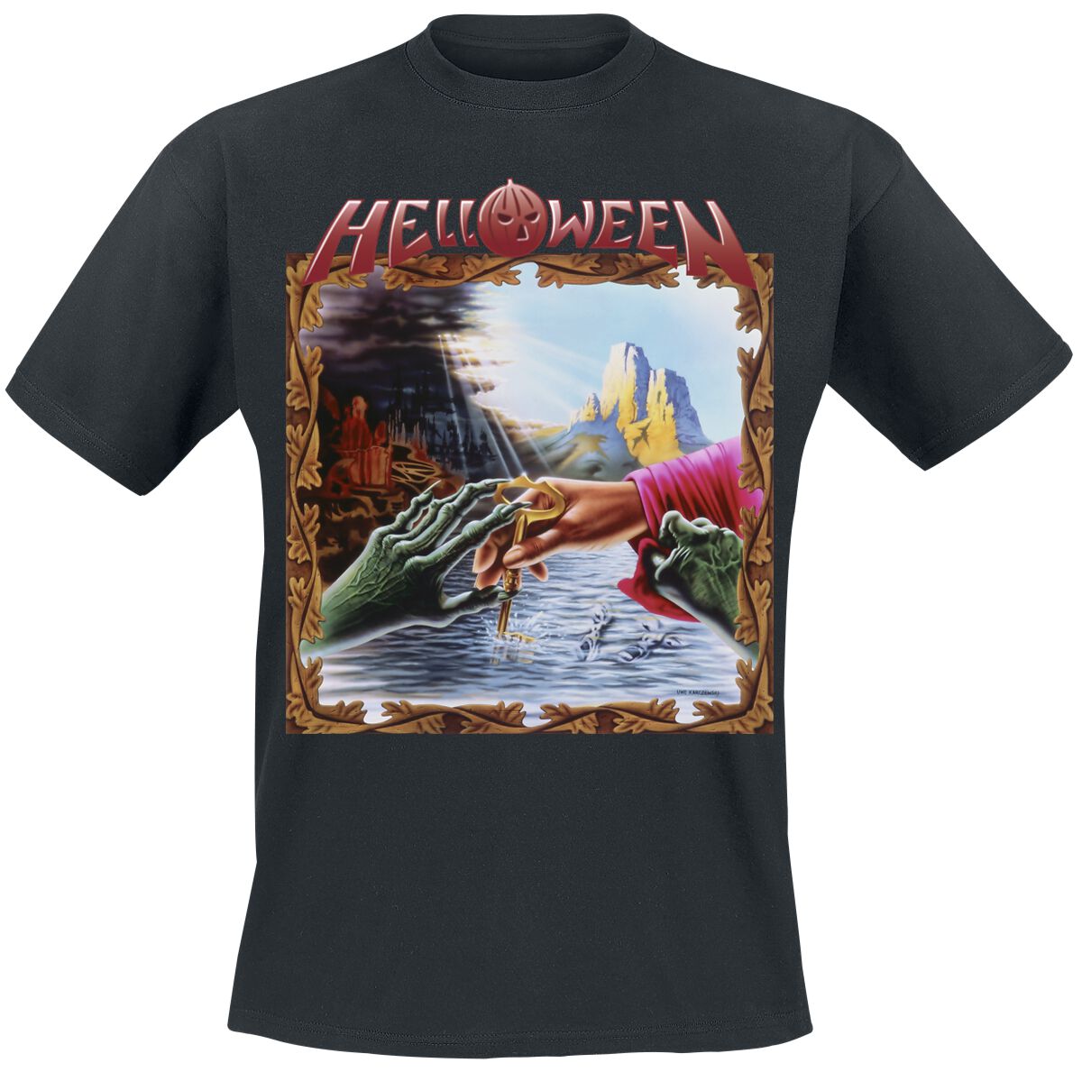 Helloween T-Shirt Keeper Of The Seven Keys S to 4XL for Men black