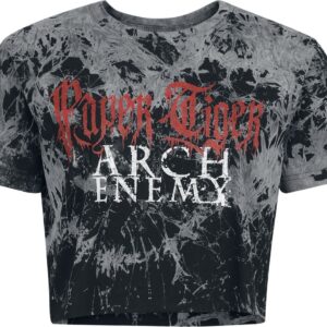 Arch Enemy T-Shirt Tiger Roar S to 4XL for Women black-grey