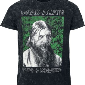 Type O Negative T-Shirt Rasputin S to 4XL for Men anthracite