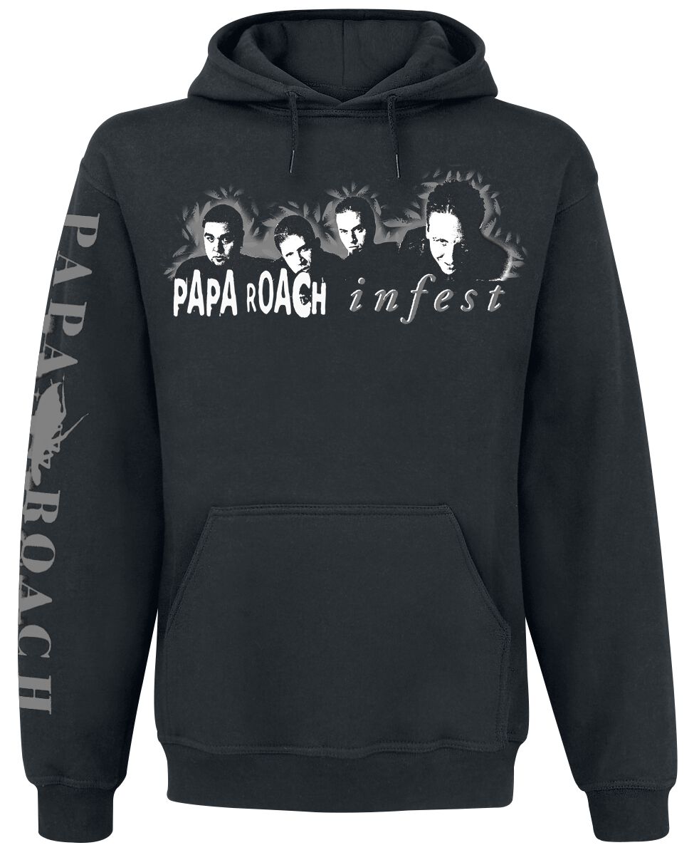 Papa Roach Hoodie Infest Photo S to XXL for Men black