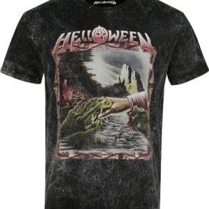Helloween T-Shirt Keeper of the seven keys Part II S to 4XL for Men anthracite