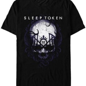 Sleep Token T-Shirt Symbol Skull S to XXL for Men black