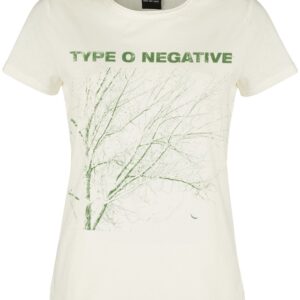 Type O Negative T-Shirt Amplified Collection Green Tree S to XL for Women off white