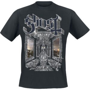 Ghost T-Shirt Skeleta Cover S to 4XL for Men black