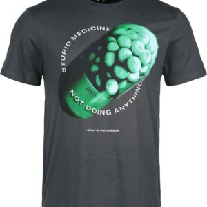 Bring Me The Horizon T-Shirt Stupid Medicine S to XXL for Men charcoal