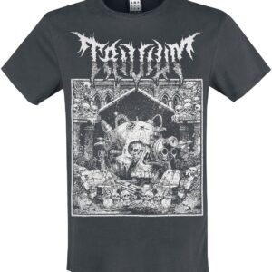 Trivium T-Shirt Skulls S to XXL for Men charcoal