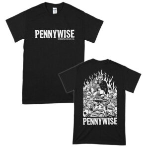 Pennywise T-Shirt Dinner S to XXL for Men black