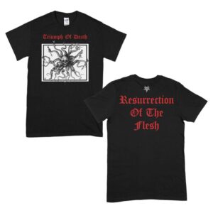 Triumph Of Death T-Shirt Resurrection of the flesh S to XXL for Men black