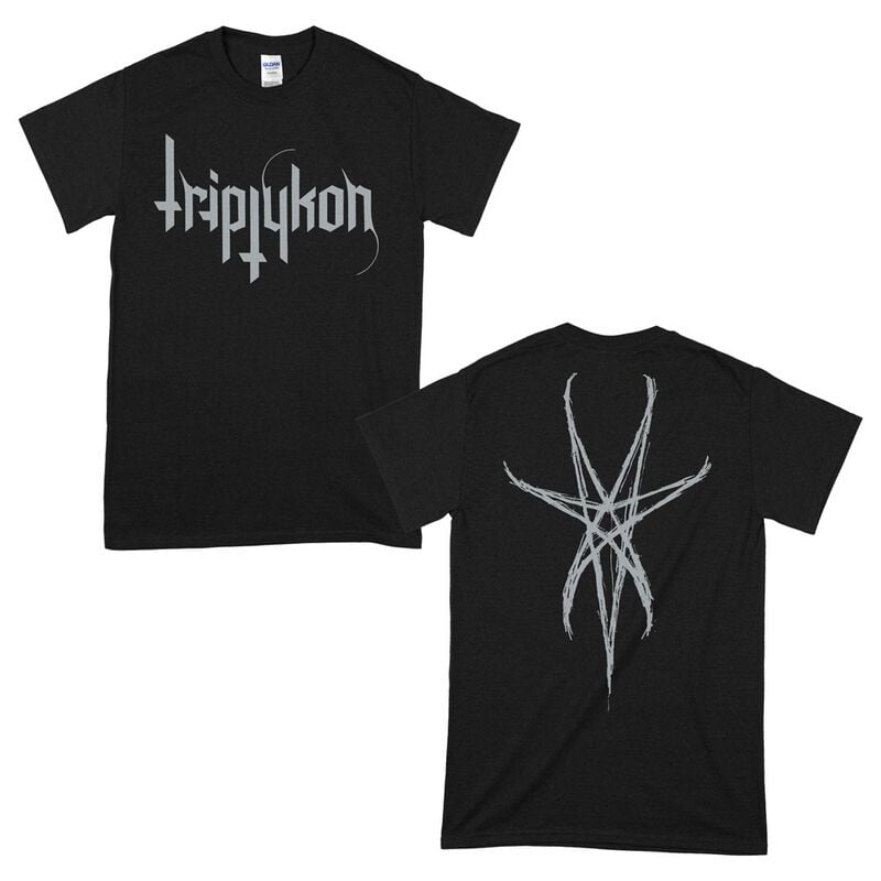 Triptykon T-Shirt Logo S to XXL for Men black