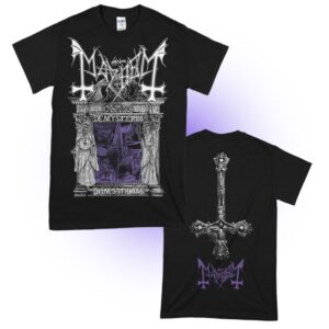 Mayhem T-Shirt Temple Black S to XXL for Men black