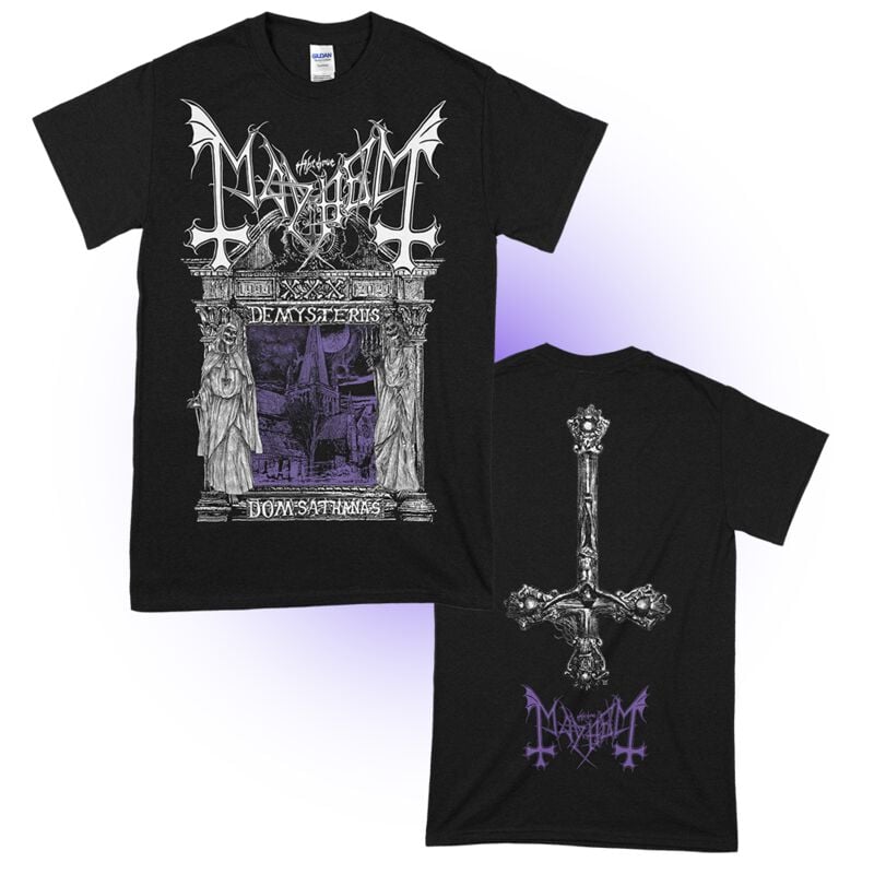 Mayhem T-Shirt Temple Black S to XXL for Men black