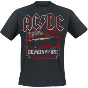 AC/DC T-Shirt Demon Fire Hell S to 4XL for Men black