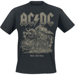 AC/DC T-Shirt RNR Train S to 4XL for Men black