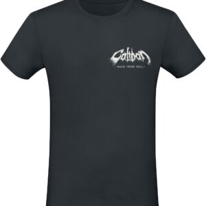 Caliban T-Shirt Back From Hell S to XL for Men black