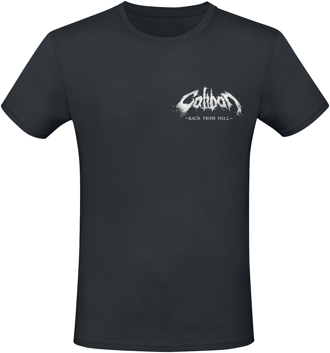 Caliban T-Shirt Back From Hell S to XL for Men black