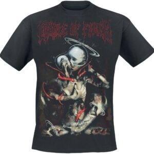 Cradle Of Filth T-Shirt We Wish To Live Deliciously S to XL for Men black