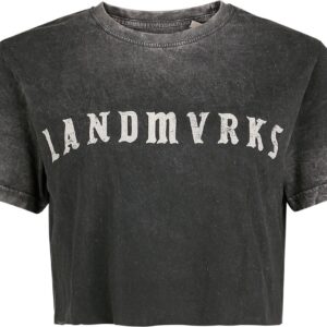 Landmvrks T-Shirt Vintage Dagger S to XL for Women grey