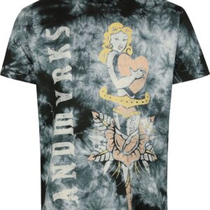 Landmvrks T-Shirt Vintage Dagger S to XXL for Men black