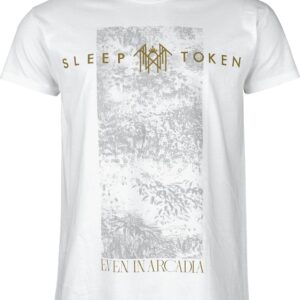 Sleep Token T-Shirt Even In Arcadia S to 4XL for Men white