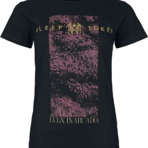 Sleep Token T-Shirt Even In Arcadia S to 3XL for Women black