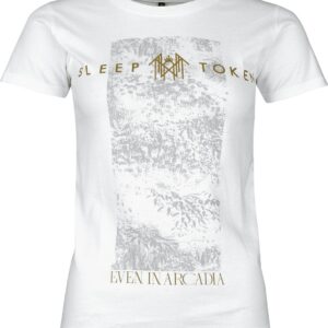 Sleep Token T-Shirt Even In Arcadia S to 3XL for Women white