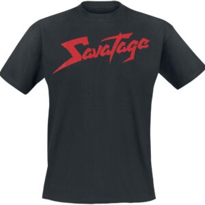 Savatage T-Shirt Red Logo S to 4XL for Men black