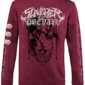 Slaughter To Prevail Long-sleeve Shirt Kostolom S to 4XL for Men maroon