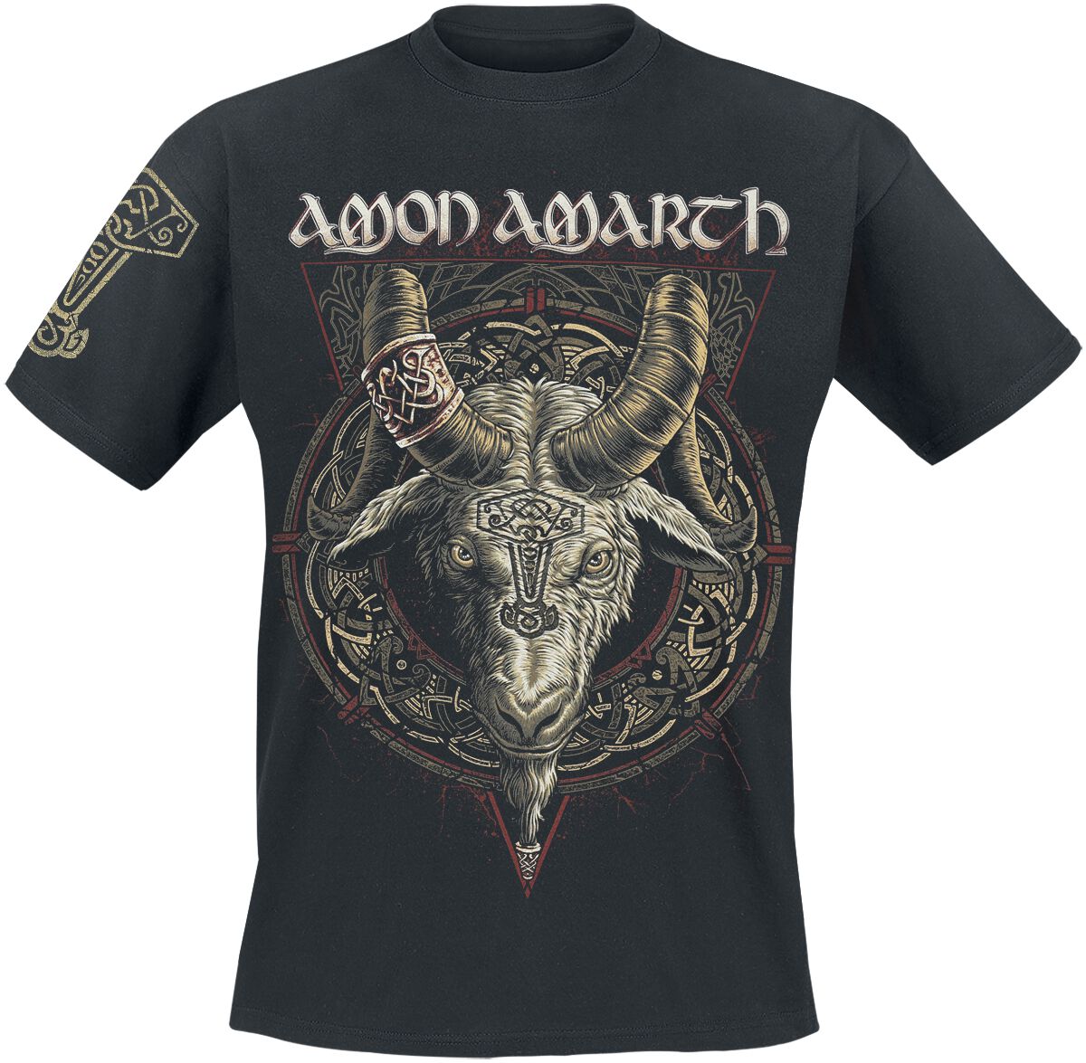 Amon Amarth T-Shirt Heidrun S to 4XL for Men black