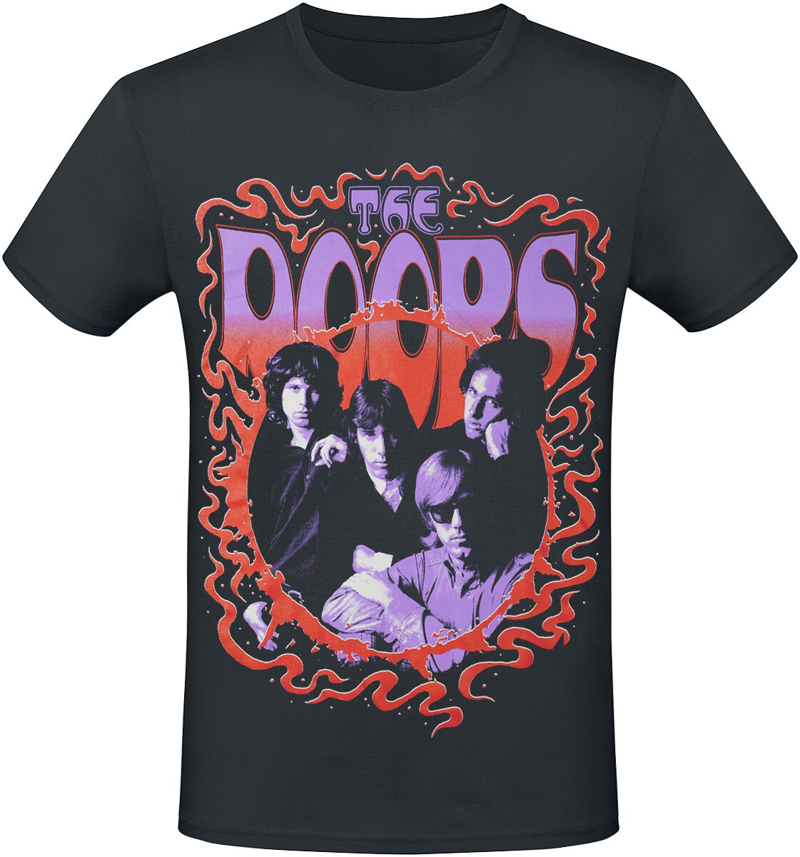 The Doors T-Shirt Photo S to 3XL for Men black