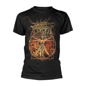 Cattle Decapitation T-Shirt Vitruvian S to XXL for Men black