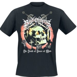 Bad Omens T-Shirt The death of peace of mind S to 4XL for Men black