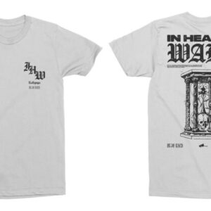 In Hearts Wake T-Shirt Hourglass S to XXL for Men white