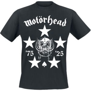 Motorhead T-Shirt 50 BMG Logo S to 4XL for Men black