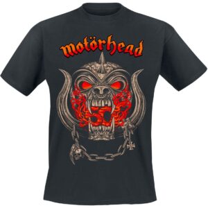 Motorhead T-Shirt 50 Warpig S to 4XL for Men black