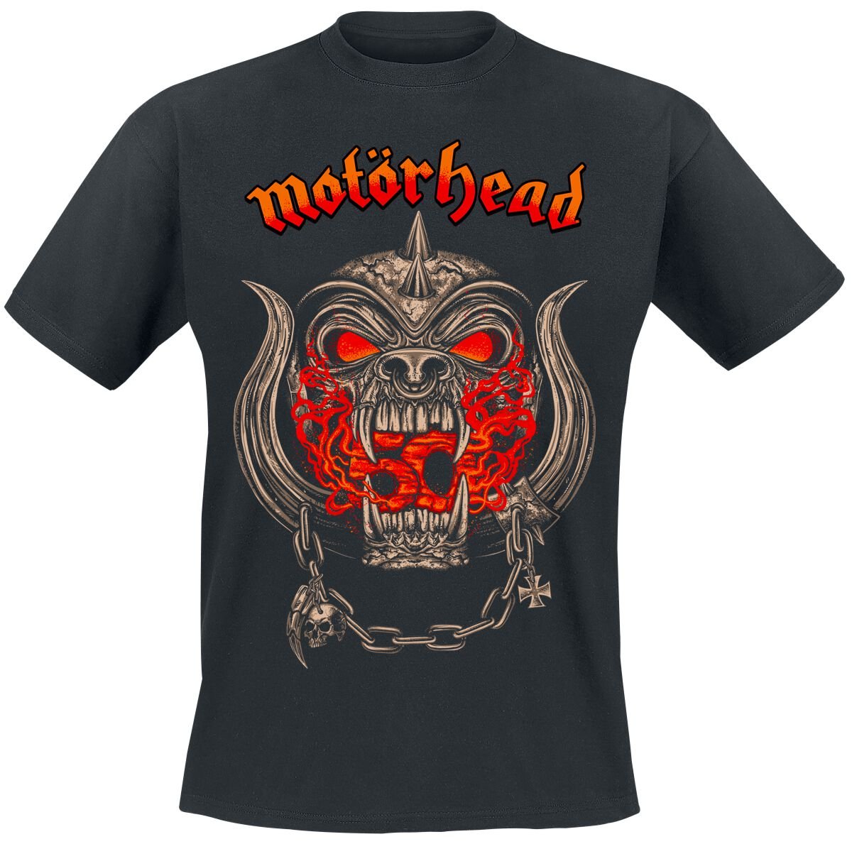 Motorhead T-Shirt 50 Warpig S to 4XL for Men black