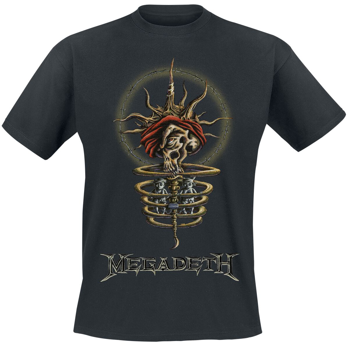 Megadeth T-Shirt Youthanasia 1995 North American Tour S to 4XL for Men black