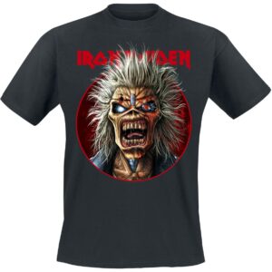 Iron Maiden T-Shirt Portrait Ed Crop Circle S to 4XL for Men black
