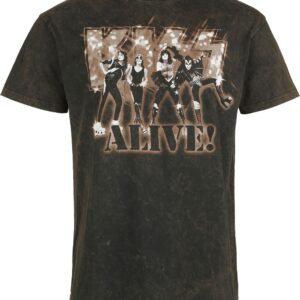 Kiss T-Shirt Alive S to 4XL for Men multicolour