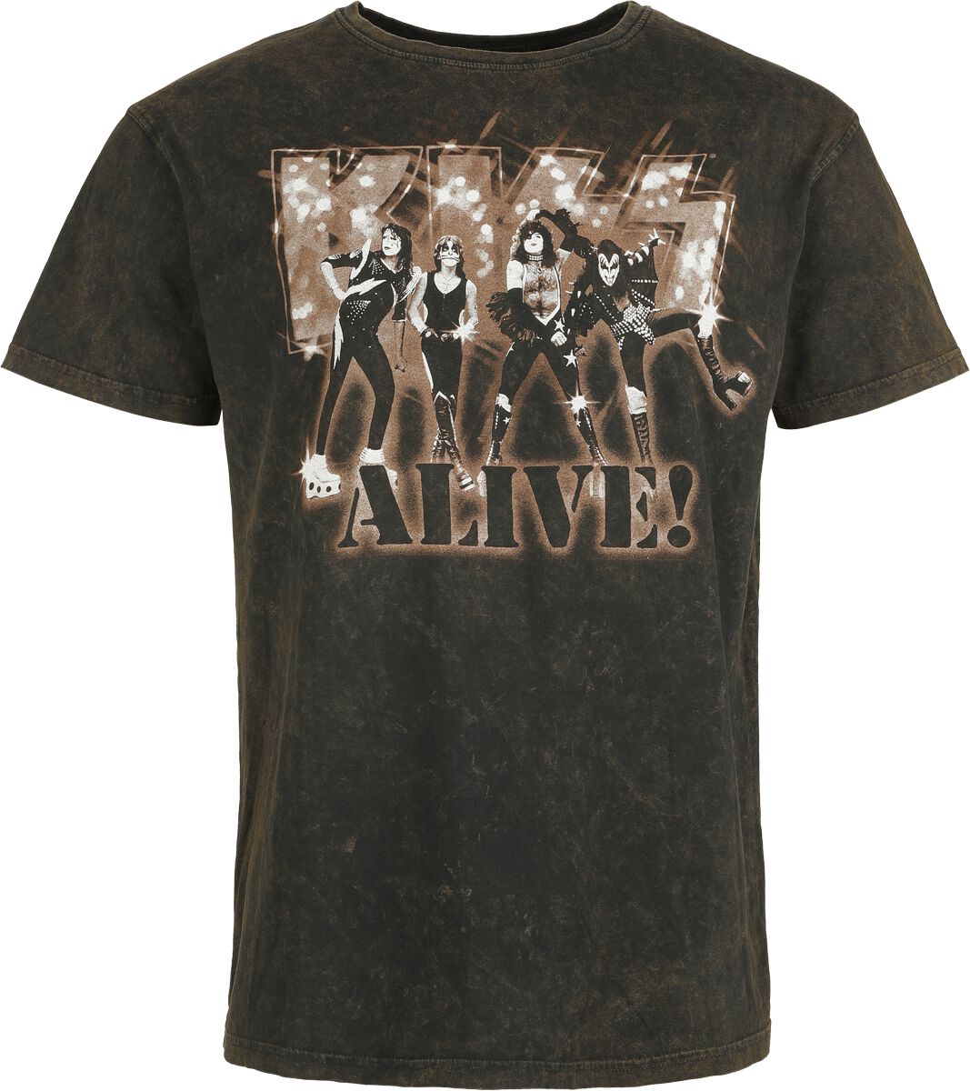 Kiss T-Shirt Alive S to 4XL for Men multicolour