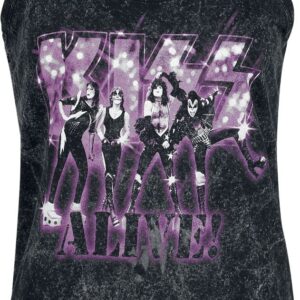 Kiss Top Alive S to XXL for Women anthracite
