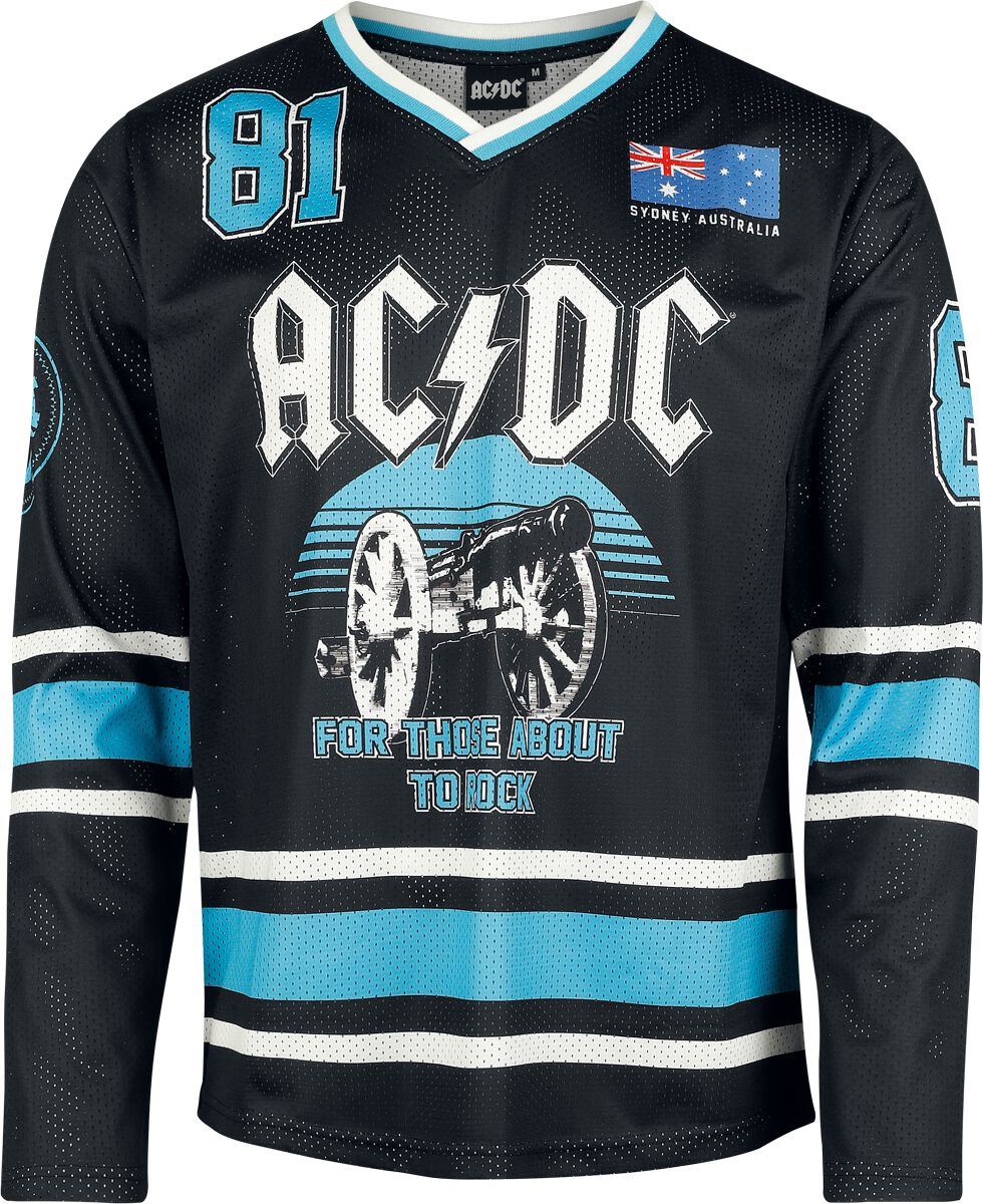 AC/DC Jersey Hockey Jersey S to 5XL for Men multicolour