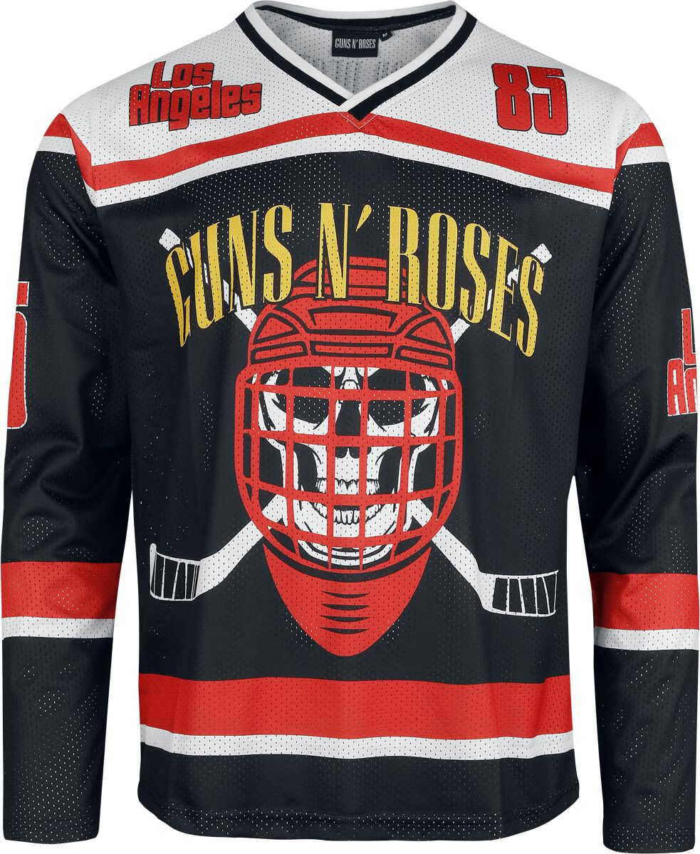 Guns N' Roses Jersey Hockey Jersey S to 5XL for Men multicolour
