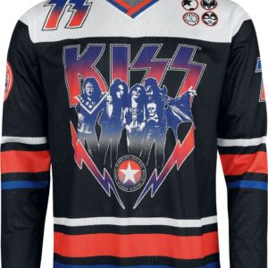 Kiss Jersey Hockey Jersey S to 5XL for Men multicolour