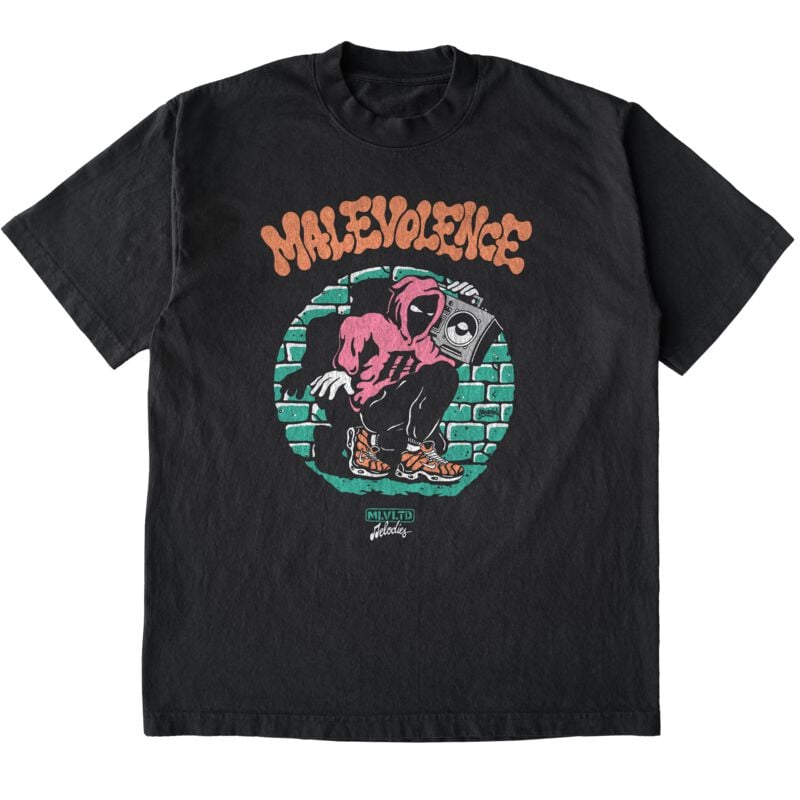Malevolence T-Shirt Streetfighter S to XXL for Men black