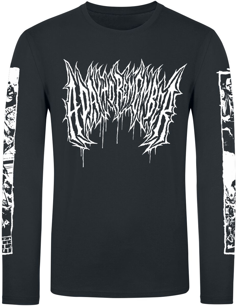 A Day To Remember Long-sleeve Shirt Make it Make Sense S to 3XL for Men black