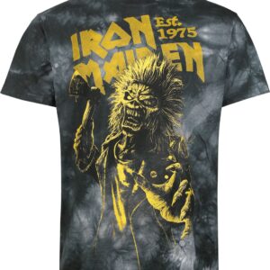 Iron Maiden T-Shirt Eddie S to L for Men grey