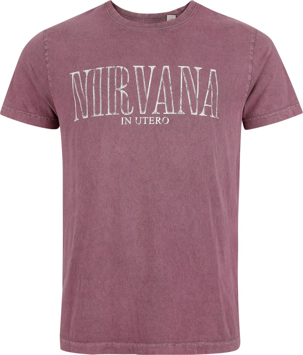 Nirvana T-Shirt In Utero S to 4XL for Men lilac