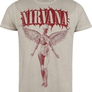 Nirvana T-Shirt In Utero S to 4XL for Men grey