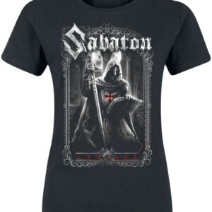 Sabaton T-Shirt Templars S to XXL for Women black